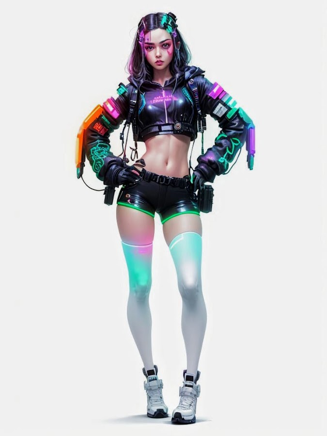 GyberPunk girl