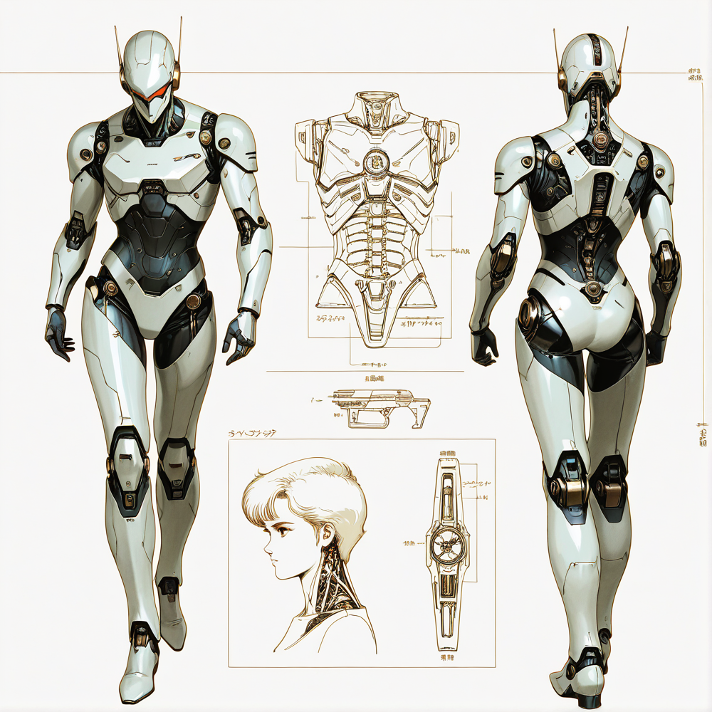 Cyborg 80's style