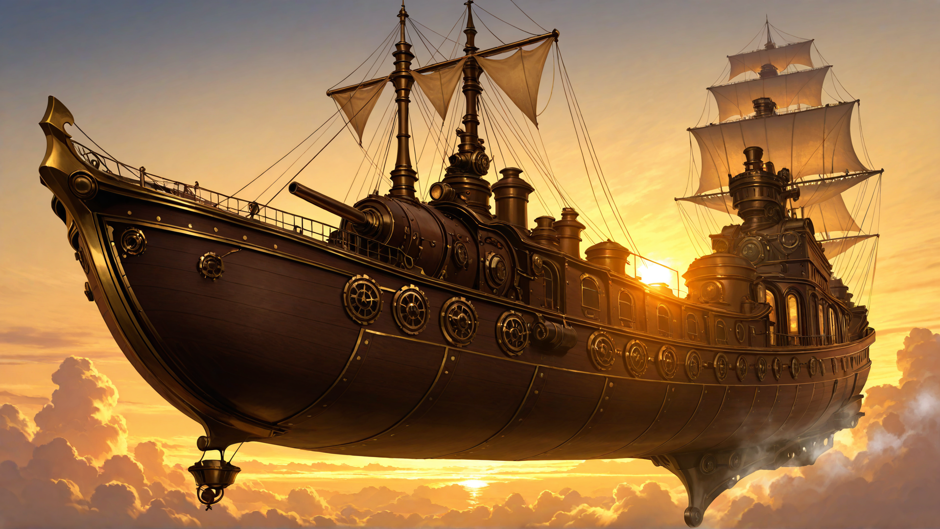 Steampunk Ship