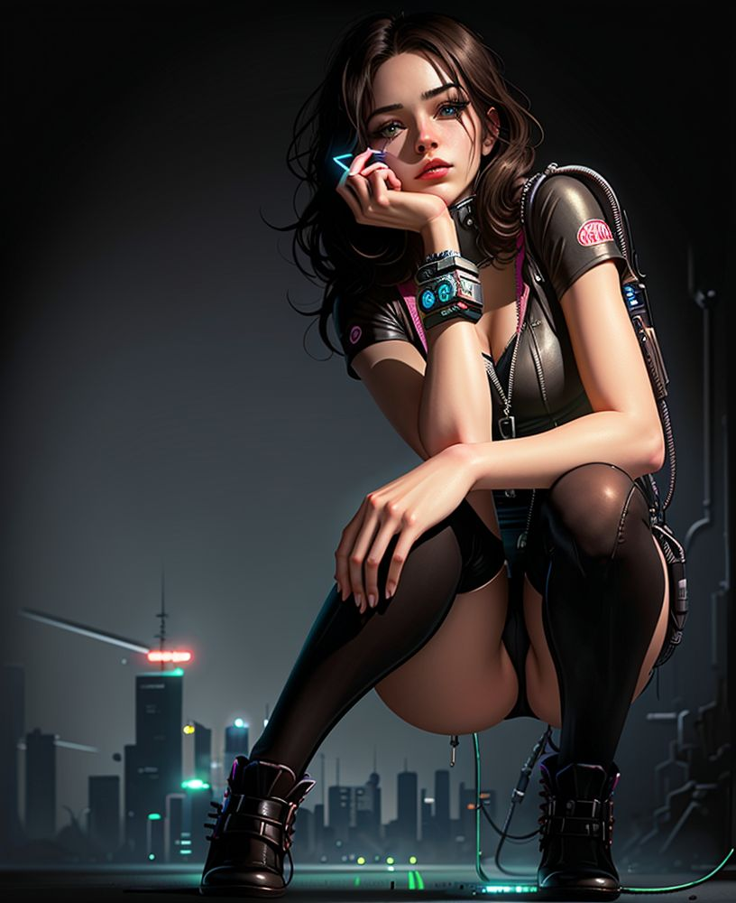 Cyberpunk view